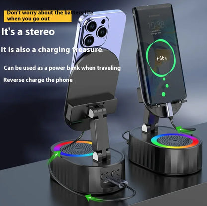 Bluetooth Speaker with Fashion Ambience Light