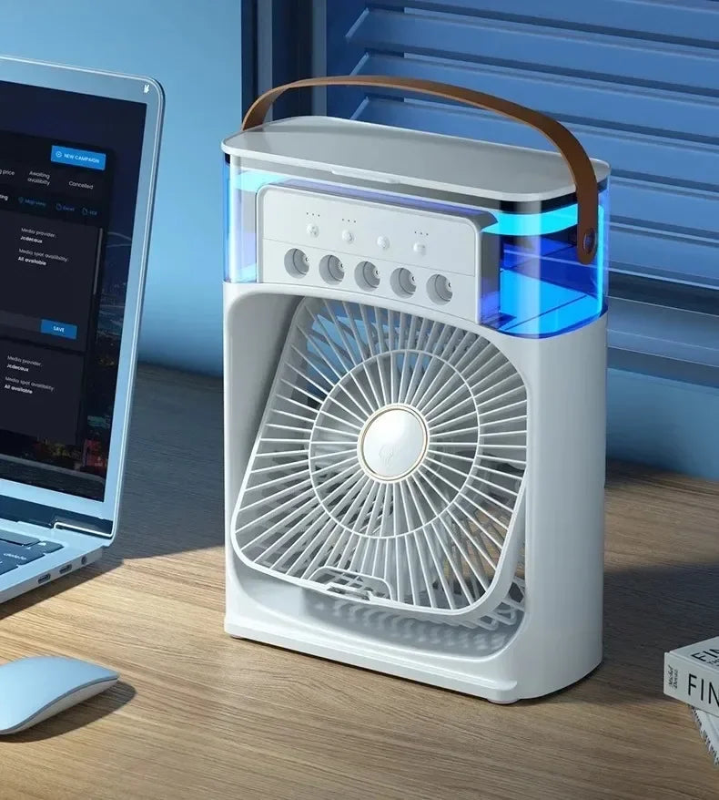 Portable Air Cooler & Humidifier Fan - Perfect for Home & Office