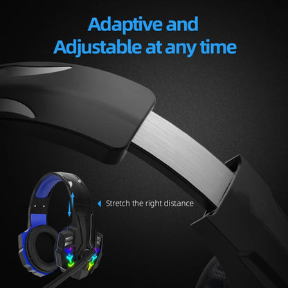 USB 3.5mm Wired Gaming Headphones With Microphone Noise Cancelling HiFi Stereo Bass Gamer Headset For PS4 PS5 Xbox One Laptop PC