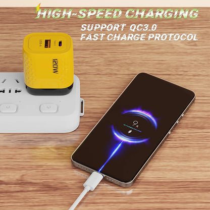 Xiaomi 120W Charger: EU/US/UK Plug for Lightning Fast Charging