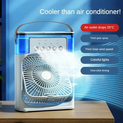 Portable Air Cooler & Humidifier Fan - Perfect for Home & Office