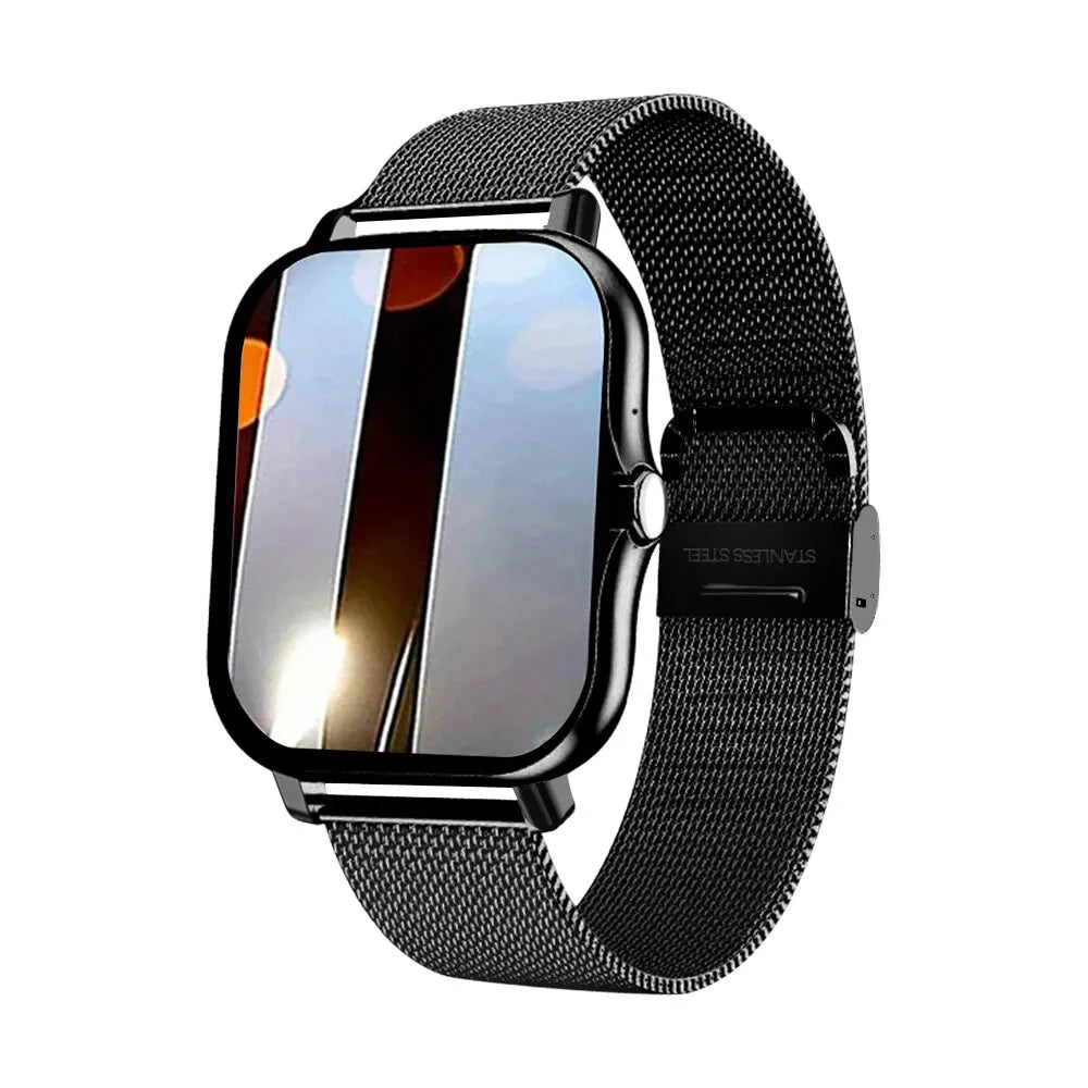 Smart Watch Android Phone 1.44'' Inch Color Screen Bluetooth Call Blood Oxygen/Pressure Monitoring Smart Watch Women Men