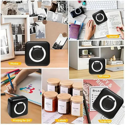 Portable Wireless Thermal Printer for Photos & Labels