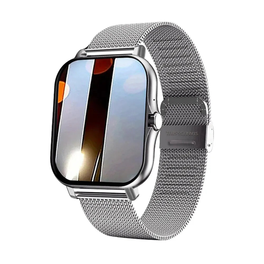 Smart Watch Android Phone 1.44'' Inch Color Screen Bluetooth Call Blood Oxygen/Pressure Monitoring Smart Watch Women Men