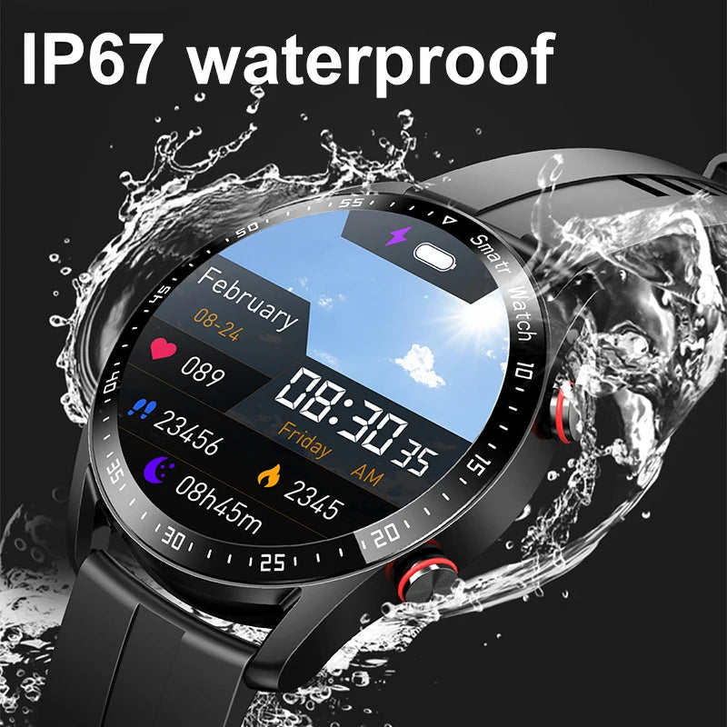 Ultimate Smart Watch - ECG + PPG, Bluetooth Calls, Blood Pressure, and Fitness Tracking