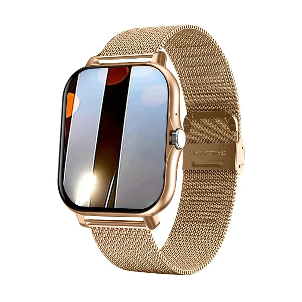 Smart Watch Android Phone 1.44'' Inch Color Screen Bluetooth Call Blood Oxygen/Pressure Monitoring Smart Watch Women Men