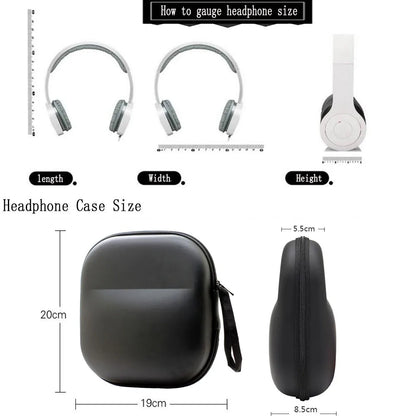 Portable Headset Storage Bag Cover For Sennheiser HD25 HD25-1 II HD25-SP HMD25 HME25 HMEC25 HME45 HMEC45 Headphones Case Box