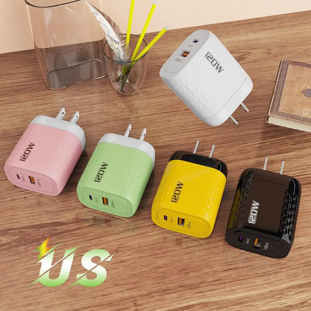 Xiaomi 120W Charger: EU/US/UK Plug for Lightning Fast Charging