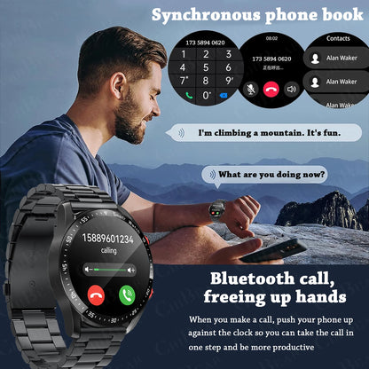 2024 New Smart Watch - 1.5" Full Touch, Bluetooth Calls, Business & Fitness for Android & iOS