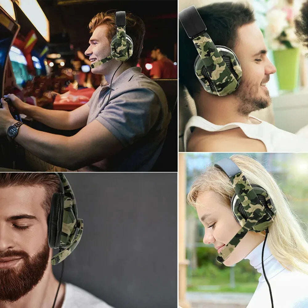 3.5mm Wired Gaming Headset with Microphone – High Sound Quality for PS4, PS5, Xbox & PC –Perfect Gift!