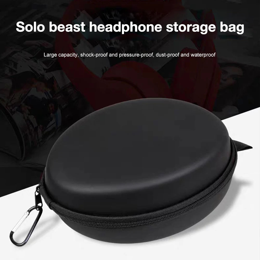 Foldable Headset Holder Case Storage Carrying Hard Bag Box Case For Earphone Headphone Earbuds memory Card USB Cable Storage Box