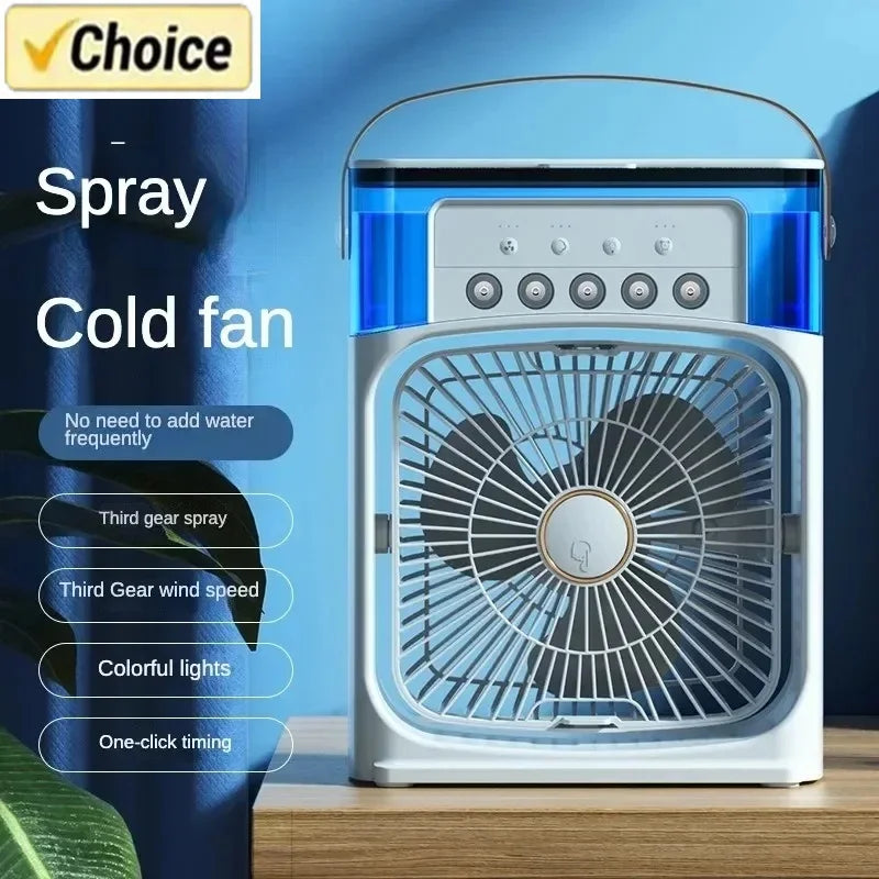 Portable Air Cooler & Humidifier Fan - Perfect for Home & Office