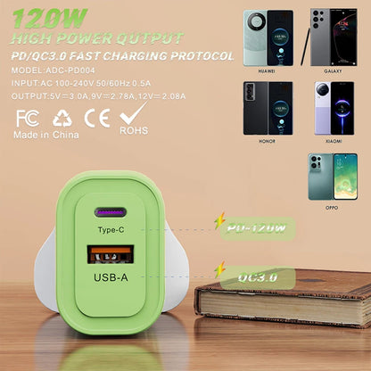 Xiaomi 120W Charger: EU/US/UK Plug for Lightning Fast Charging