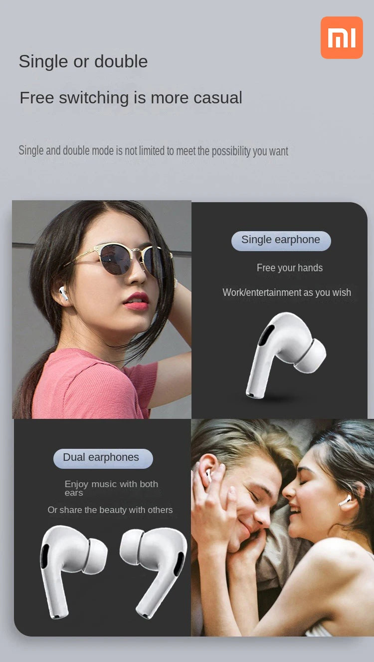 Xiaomi Wireless In-Ear Bluetooth Earbuds - Built-in Mic for Clear Calls